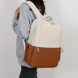 [HH00019686] شنطة ظهر للابتوب وتربروف مبطنة من الداخل للدراسة والعمل