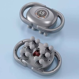 [HH00019695] جهاز مساج كهربائي ديجيتال متعدد الرؤوس لتدليك العضلات