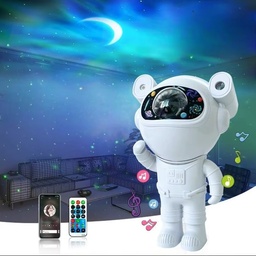 [HH00019730] بروجيكتور جلاكسي بإضاءة النجوم مع سبيكر بلوتوث وريموت للتحكم