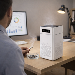 [HH00019806] جهاز تنقية وشفط الدخان من الهواء للمنزل والمكتب بقدرة 5 واط