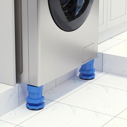 [HH00001663] طقم ارجل لرفع وتثبيت ومنع اهتزاز الغسالات والثلاجات والأثاث 4 قطع