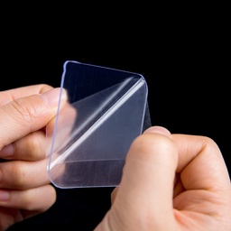 [HH00002776] بديل للمسامير 5قطع لزق دبل فيس قوي شفاف لتعليق اللوح واي شئ بدون حفر وتخريم