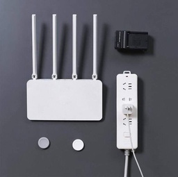 [HH00002783] مغناطيس دائري بلزق دبل فيس لتعليق اللوحات وتثبيت الريموت والمشترك قطعتين متعدد الاستخدام