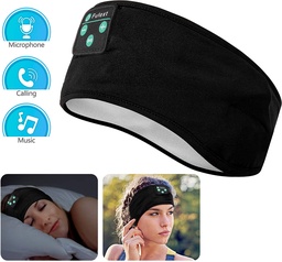 [HH00003531] سماعة رأس بلوتوث وعراقة 2 في 1 لعمل المكالمات وسماع الموسيقي والاسترخاء اثناء النوم وممارسة الرياضة