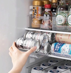 [HH00004491] درج ثلاجة منظم للفواكه والخضروات والزجاجات من الاكليريك الشفاف