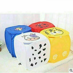 [HH00000051] سلة للعب الأطفال اشكال كرتونية بالغطاء