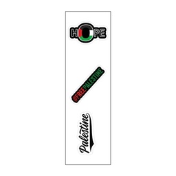 [HH00007601] Hope Vinyl Sticker Pack Reusable &amp; Waterproof