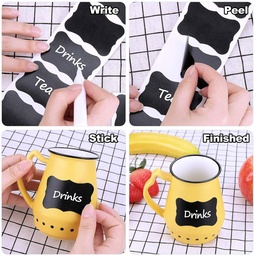 [HH00010454] رول استيكر كتابة بقلم لتحديد وتصنيف برطمانات البقوليات والتوابل قابل للقص