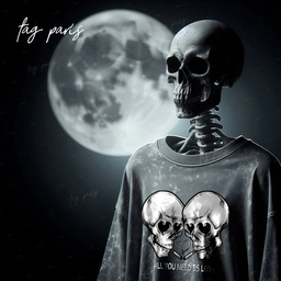 Sharing Moment  تيشيرت اوفر سايز