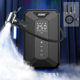 [HH00013471] منفاخ كاوتش سيارة محمول بعداد ديجيتال دقيق ضغط قوي وبكشاف