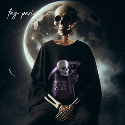 Anti Social Club - Black  تيشيرت اوفر سايز