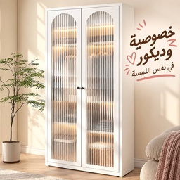 [HH00014751] رول لاصق بتصميم مضلع لتزيين الزجاج والشبابيك 45 *200 سم
