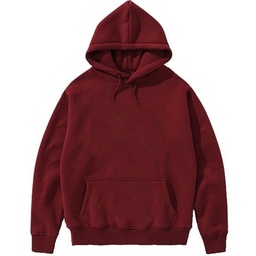 Hoodie Stock Unisex - Burgundy