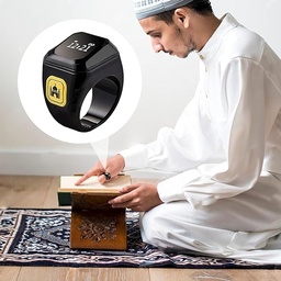 [HH00016071] خاتم تسبيح وذكر ديجيتال بشاشة ليد قابل للشحن